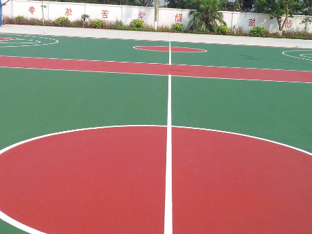 南宝镇 小区篮球场翻新施工整改及各类球场地面